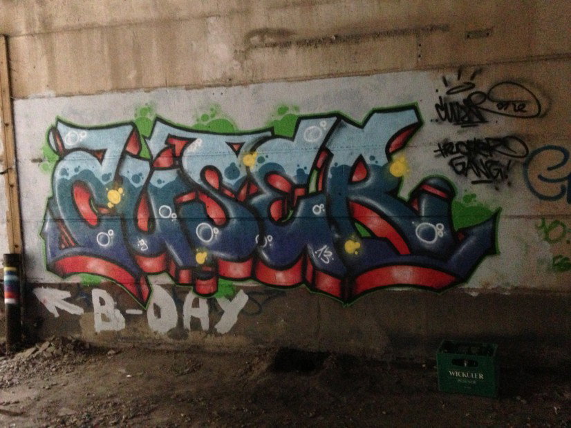 Graffiti Wall - Photo by Cuser - Cuser, TG, OTGN (2013)