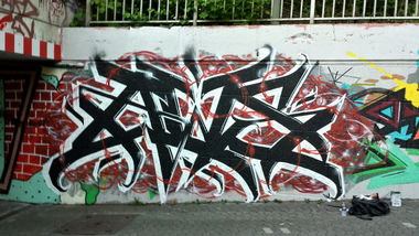 Graffiti Wall - Photo by Cwesk