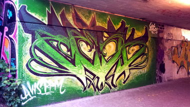 Graffiti Wall - Photo by Cwesk