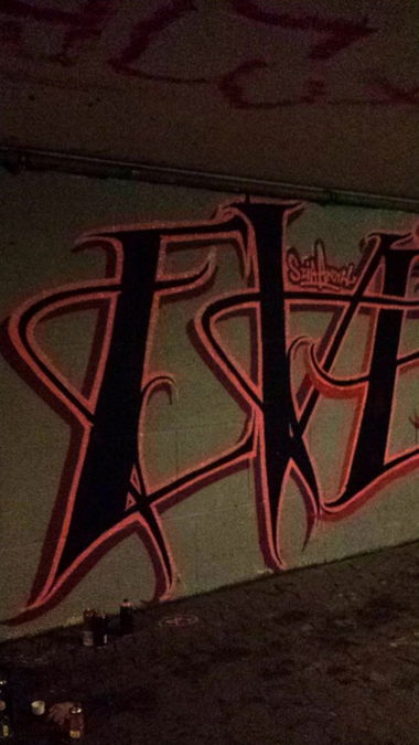 Graffiti Wall - Photo by Cwesk