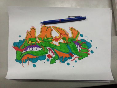 Graffiti Sketch - Photo by CyRiS - SEK (2014)