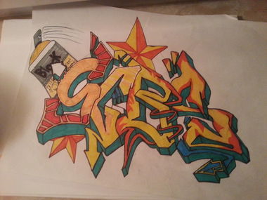 Graffiti Sketch - Photo by CyRiS
