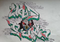 Graffiti Sketch - Photo by CyRiS - MAD, FUNK (2014)