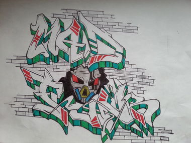 Graffiti Sketch - Photo by CyRiS - MAD, FUNK (2014)