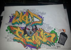 Graffiti Sketch - Photo by CyRiS - MAD, FUNK (2014)