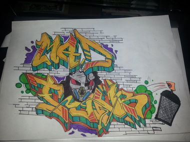 Graffiti Sketch - Photo by CyRiS - MAD, FUNK (2014)
