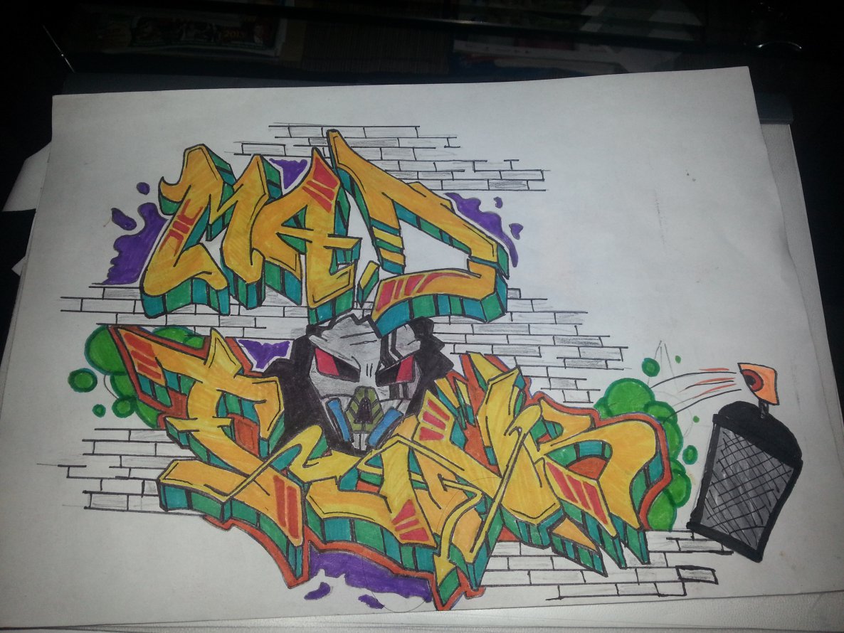 Graffiti Sketch - Photo by CyRiS - MAD, FUNK (2014)