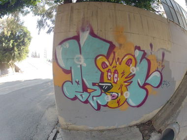 Graffiti Bombing - Photo by CyprusGraffiti
