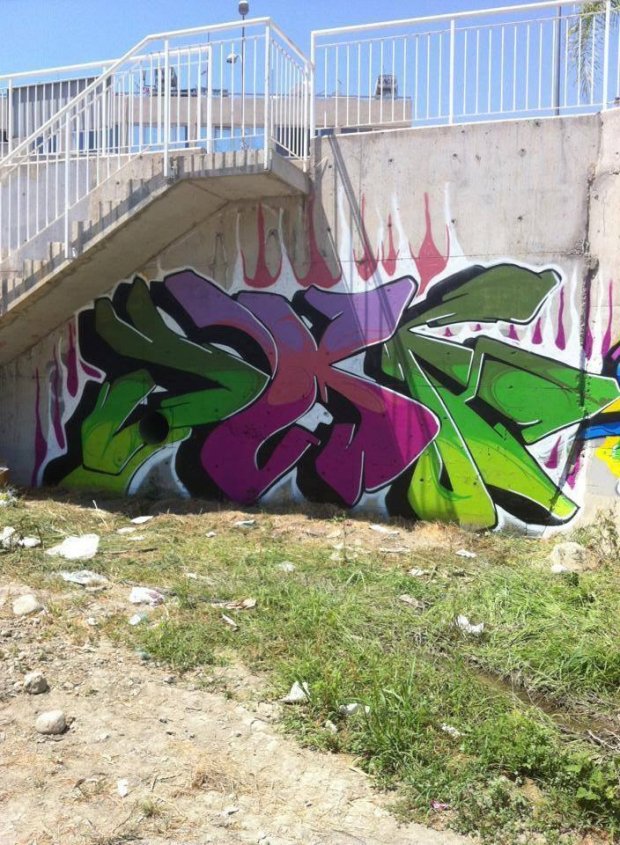 Graffiti Bombing - Photo by CyprusGraffiti