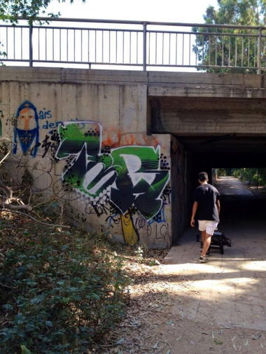 Graffiti Bombing - Photo by CyprusGraffiti