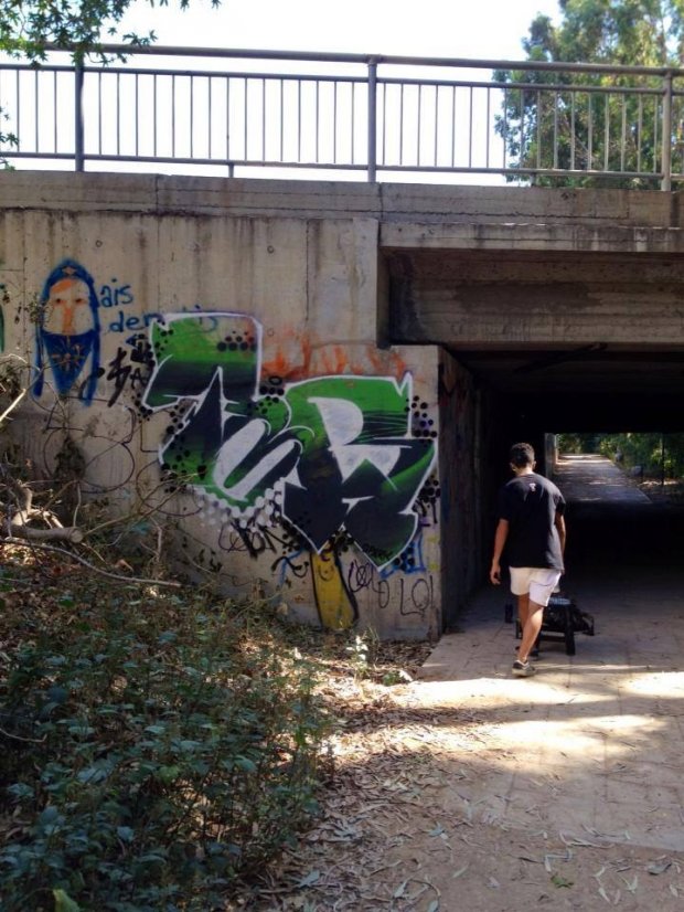 Graffiti Bombing - Photo by CyprusGraffiti