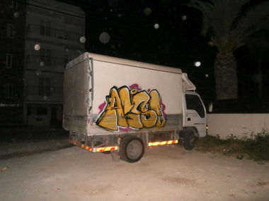 Graffiti Bombing - Photo by CyprusGraffiti