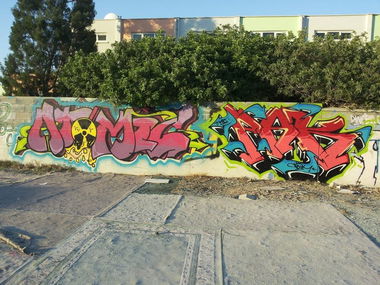 Graffiti Bombing - Photo by CyprusGraffiti