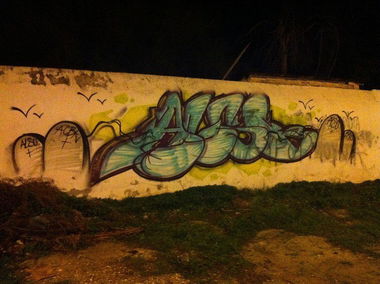 Graffiti Bombing - Photo by CyprusGraffiti