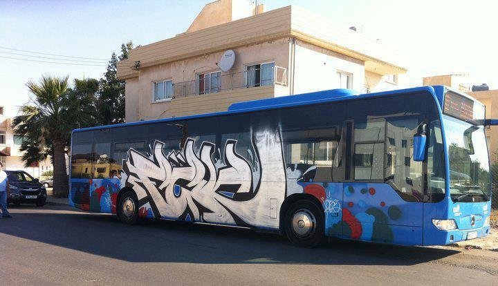Graffiti Bombing - Photo by CyprusGraffiti