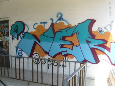 Graffiti Bombing - Photo by CyprusGraffiti