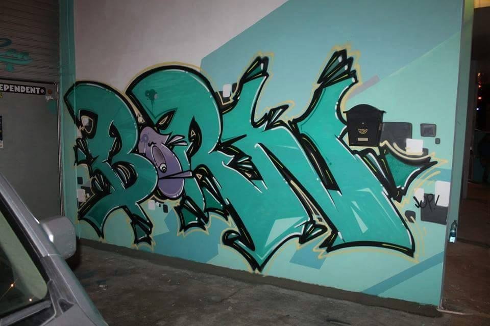 Graffiti Bombing - Photo by CyprusGraffiti