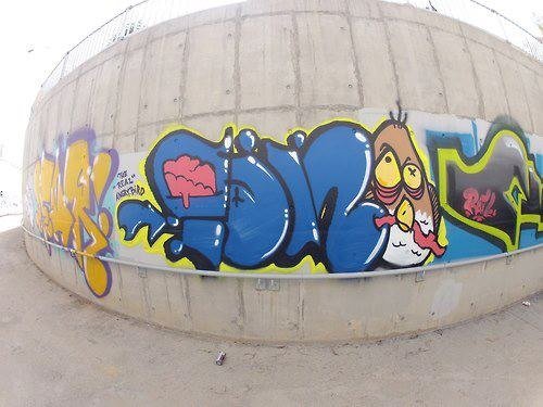 Graffiti Bombing - Photo by CyprusGraffiti