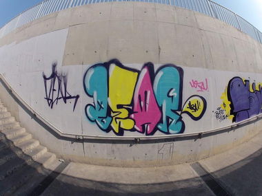 Graffiti Bombing - Photo by CyprusGraffiti