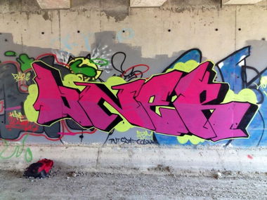 Graffiti Bombing - Photo by CyprusGraffiti