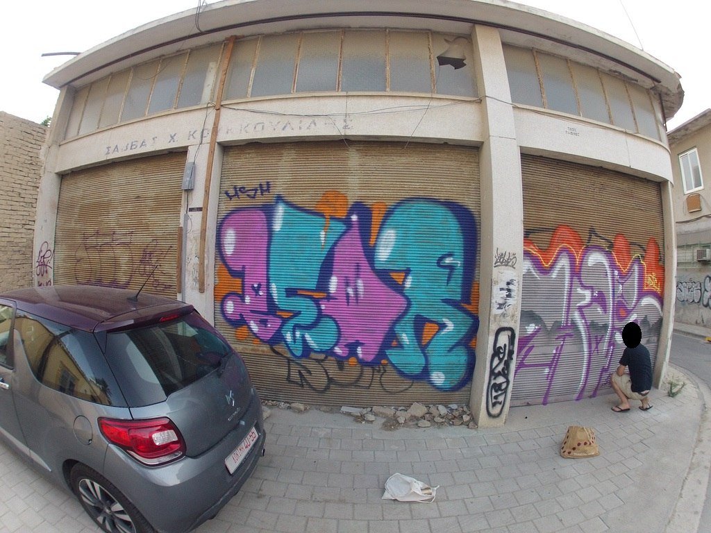 Graffiti Bombing - Photo by CyprusGraffiti