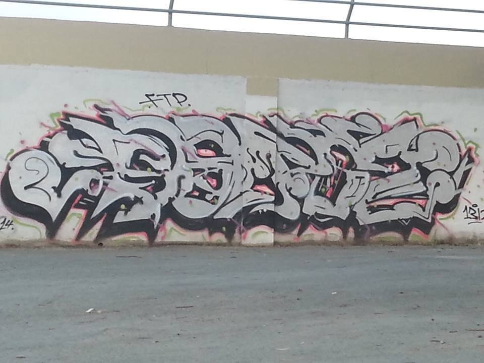 Graffiti Bombing - Photo by CyprusGraffiti