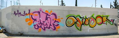 Graffiti Bombing - Photo by CyprusGraffiti