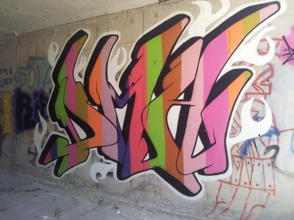 Graffiti Bombing - Photo by CyprusGraffiti