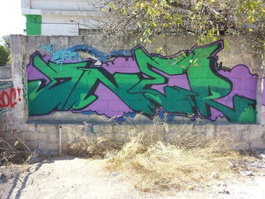 Graffiti Bombing - Photo by CyprusGraffiti