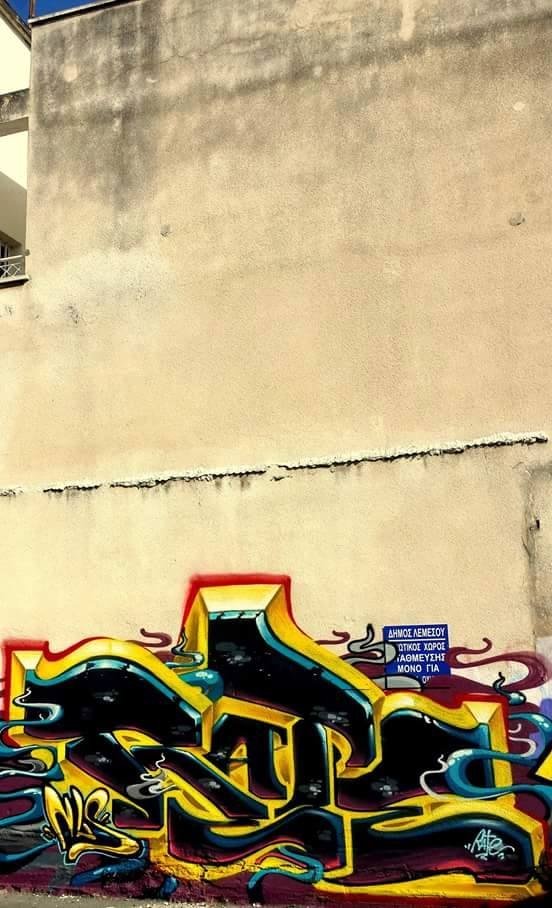 Graffiti Bombing - Photo by CyprusGraffiti