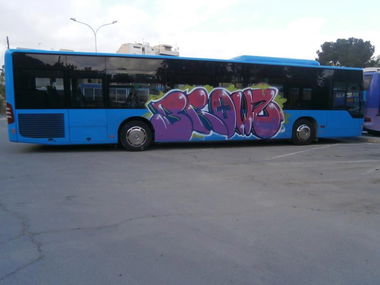Graffiti Bombing - Photo by CyprusGraffiti