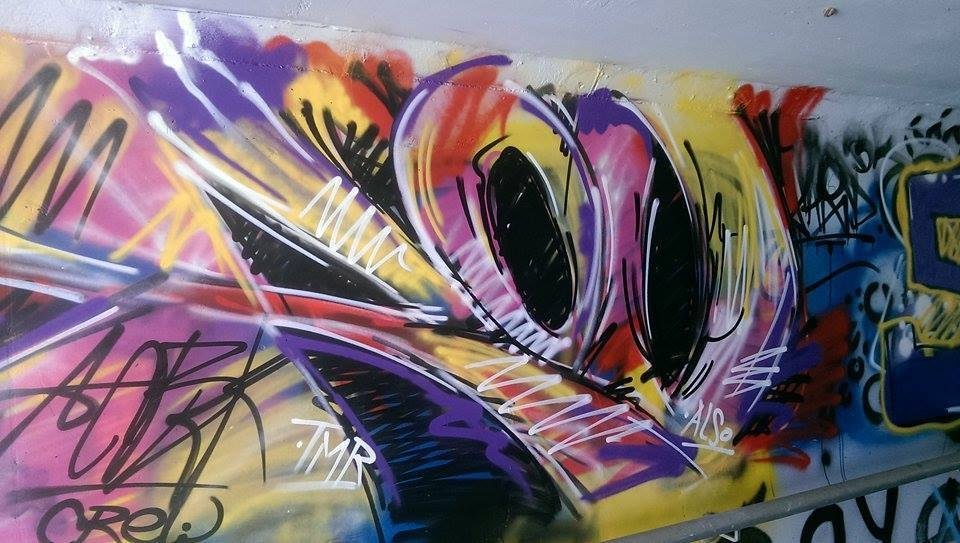 Graffiti Bombing - Photo by CyprusGraffiti