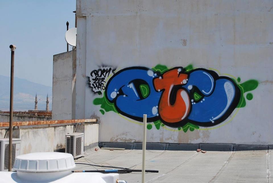 Graffiti Bombing - Photo by CyprusGraffiti