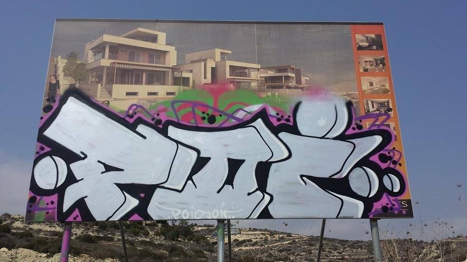 Graffiti Bombing - Photo by CyprusGraffiti