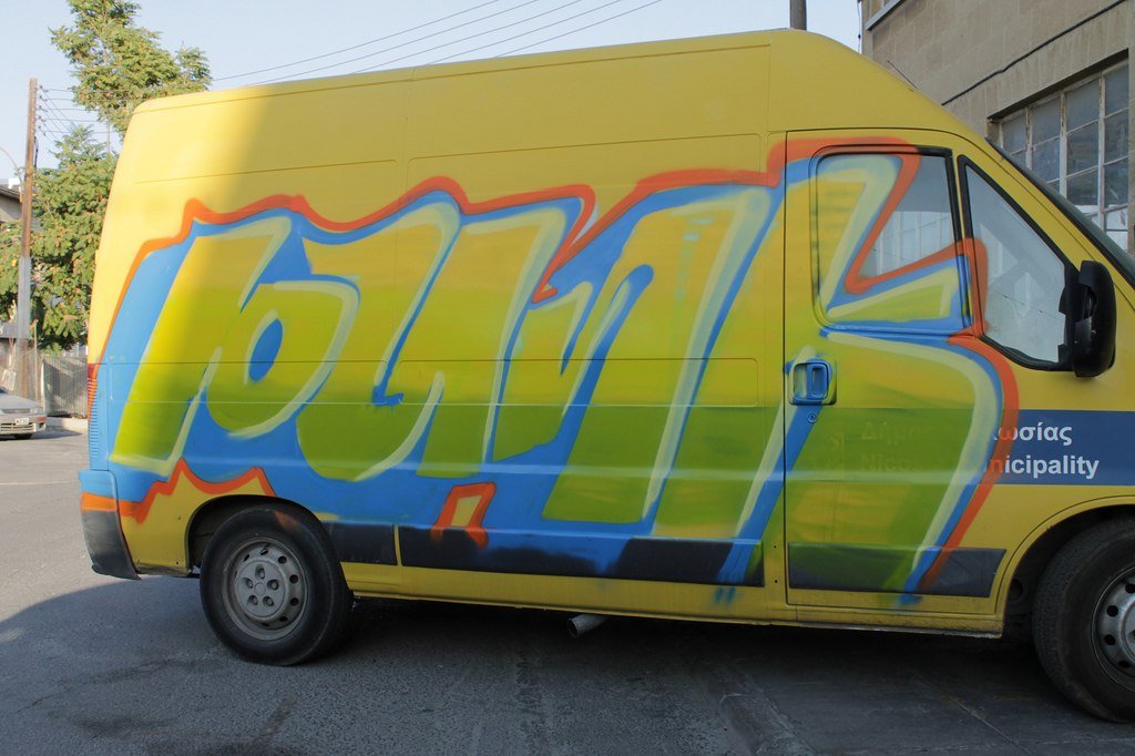 Graffiti Bombing - Photo by CyprusGraffiti