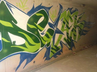 Graffiti Bombing - Photo by CyprusGraffiti