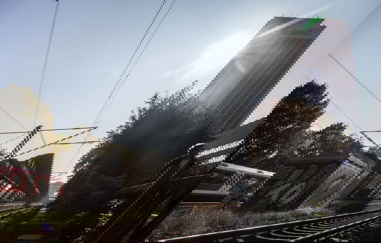 Graffiti Bombing - Photo by D - stop, op, zero