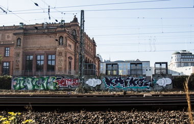 Graffiti Wall - Photo by D - rock, qvc, op