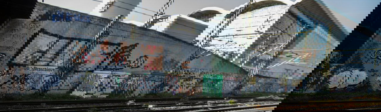 Graffiti Bombing - Photo by D - op, stop, blues