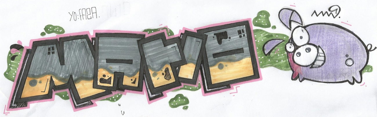 Graffiti Sketch - Photo by D1XON