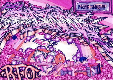 Graffiti Sketch - Photo by DABSONE - Dabs, Down, Rto (2014)