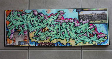 Graffiti Sketch in Berlin - Photo by DABSONE - Dabs, rto, ybs