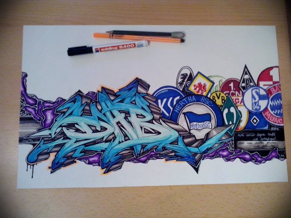 Graffiti Sketch - Photo by DABSONE - Dabs, Rto (2013)