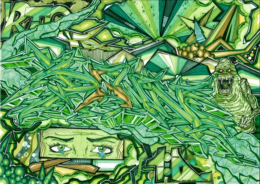Graffiti Sketch - Photo by DABSONE - Dabs, Down, Rto (2014)