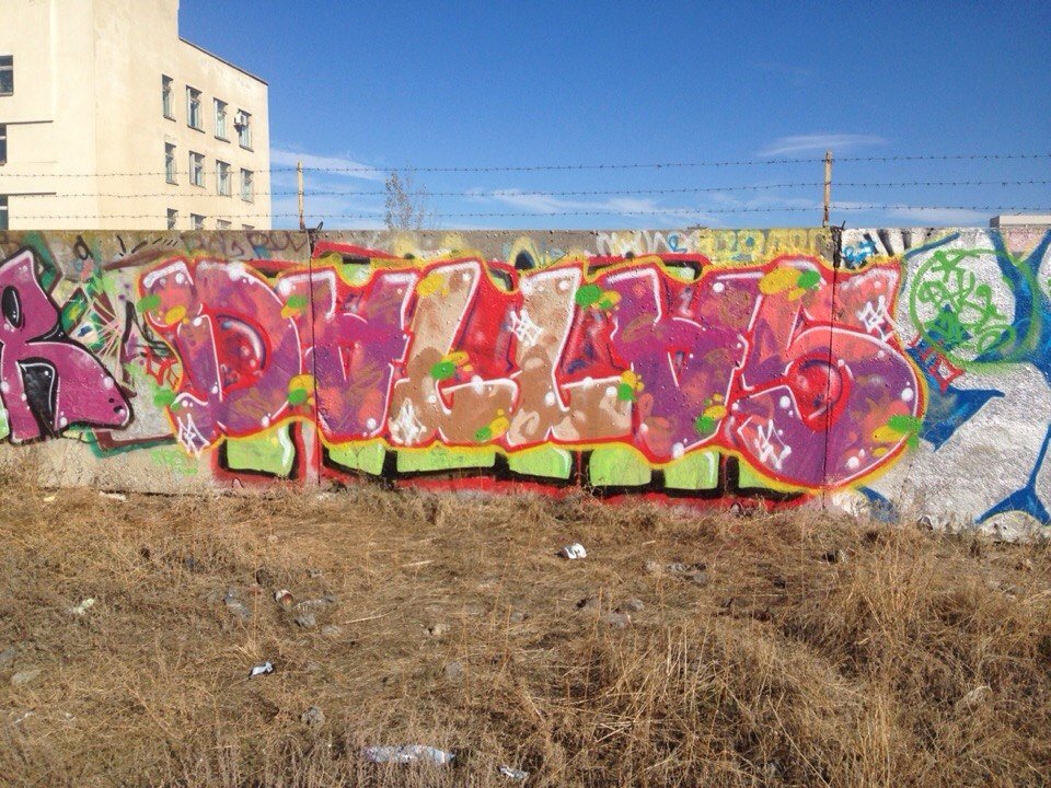 Graffiti Wall - Photo by DALLAS - dallas (2014)