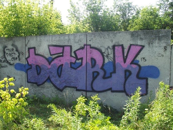 Graffiti Wall - Photo by DARK - Dark (2013)