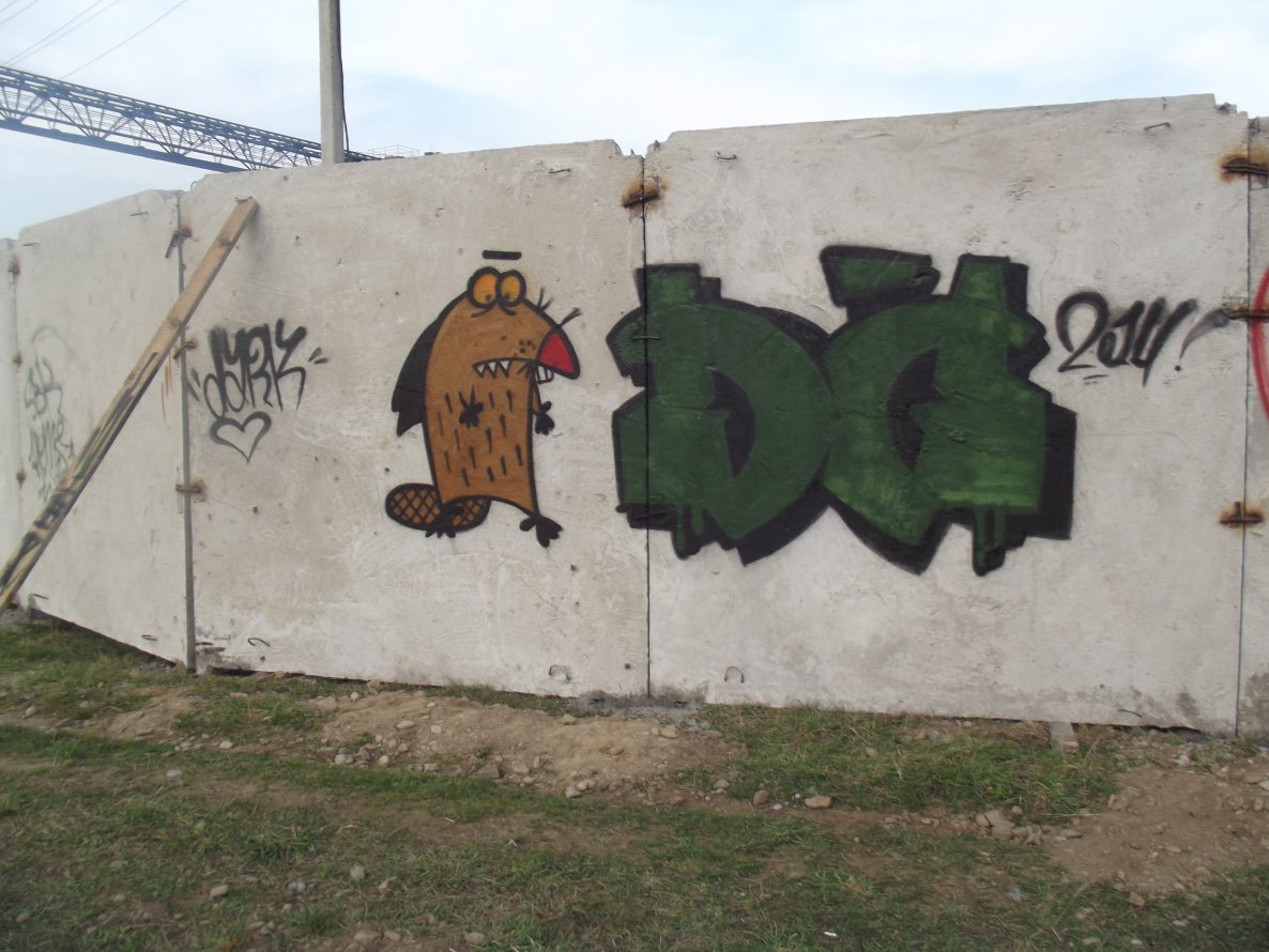 Graffiti Wall - Photo by DARK