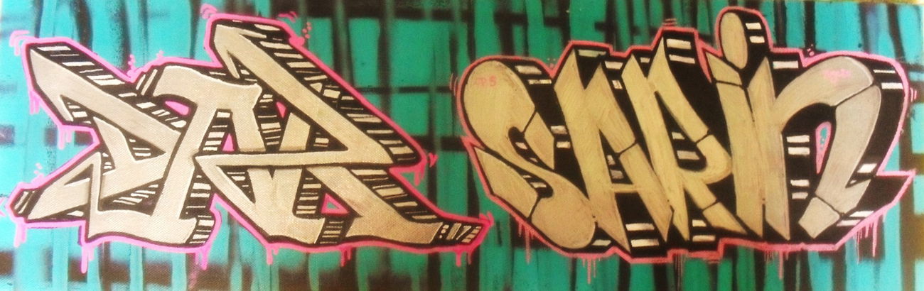 Graffiti Artwork in Belgrade - Photo by DART030 - dart, sarin, dna