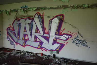 Graffiti Wall in Belgrade - Photo by DART030 - dart, dna, kzs