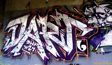 Graffiti Wall in Belgrade - Photo by DART030 - dart, dna, kzs